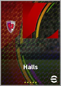 Halls eFootball 2026 player card, 69 OVR GK