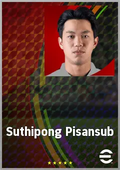 Suthipong Pisansub eFootball 2026 player card, 61 OVR GK