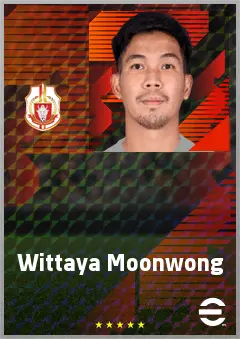 Wittaya Moonwong eFootball 2026 player card, 64 OVR LB