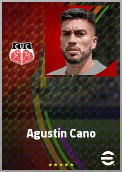Agustín Cano eFootball 2026 player card, 66 OVR CMF