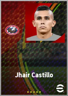 Jhair Castillo eFootball 2026 player card, 70 OVR CMF