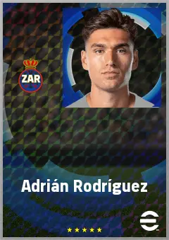 Adrián Rodríguez eFootball 2026 player card, 69 OVR GK