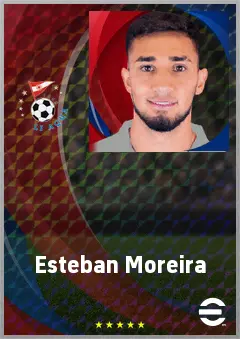 Esteban Moreira eFootball 2026 player card, 69 OVR CF