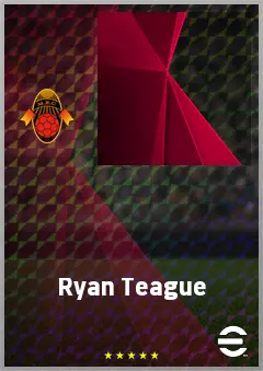 Ryan Teague eFootball 2026 player card, 69 OVR DMF