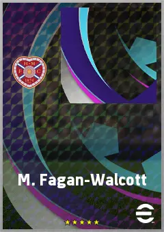 M. Fagan-Walcott eFootball 2026 player card, 67 OVR CB