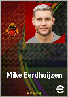 Mike Eerdhuijzen eFootball 2026 player card, 72 OVR CB