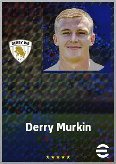 Derry Murkin eFootball 2026 player card, 70 OVR LB