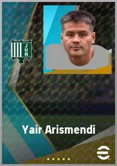 Yair Arismendi eFootball 2026 player card, 70 OVR LMF