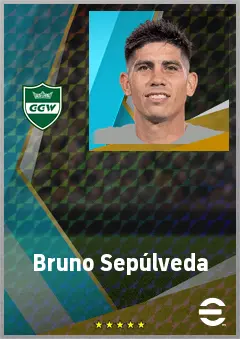 Bruno Sepúlveda eFootball 2026 player card, 71 OVR CF