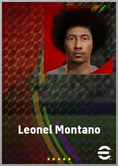 Leonel Montano eFootball 2026 player card, 66 OVR LB