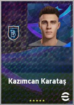 Kazımcan Karataş eFootball 2026 player card, 69 OVR LB