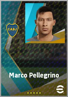 Marco Pellegrino eFootball 2026 player card, 74 OVR CB