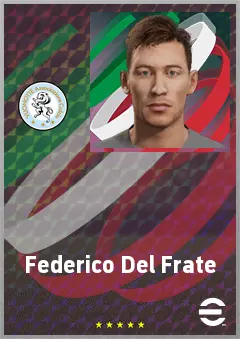 Federico Del Frate eFootball 2026 player card, 68 OVR GK