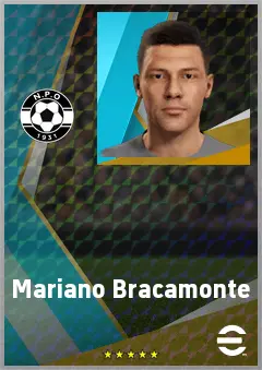 Mariano Bracamonte eFootball 2026 player card, 69 OVR RB