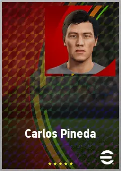 Carlos Pineda eFootball 2026 player card, 66 OVR CMF