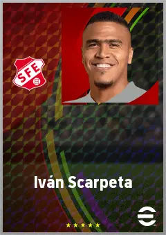 Iván Scarpeta eFootball 2026 player card, 70 OVR CB