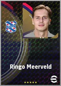 Ringo Meerveld eFootball 2026 player card, 71 OVR AMF