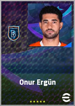 Onur Ergün eFootball 2026 player card, 68 OVR DMF