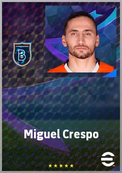 Miguel Crespo eFootball 2026 player card, 73 OVR CMF