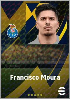 Francisco Moura eFootball 2026 player card, 74 OVR LB