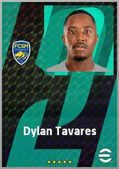Dylan Tavares eFootball 2026 player card, 67 OVR LB