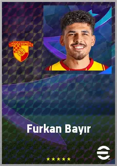 Furkan Bayır eFootball 2026 player card, 69 OVR CB