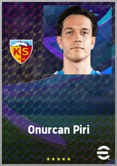 Onurcan Piri eFootball 2026 player card, 67 OVR GK