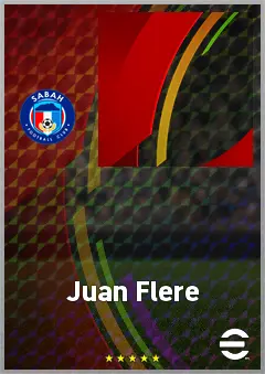 Juan Flere eFootball 2026 player card, 67 OVR GK