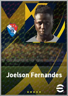 Joelson Fernandes eFootball 2026 player card, 69 OVR LWF