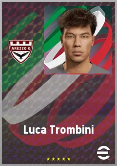 Luca Trombini eFootball 2026 player card, 68 OVR GK