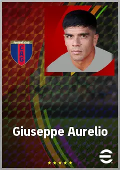 Giuseppe Aurelio eFootball 2026 player card, 69 OVR LB