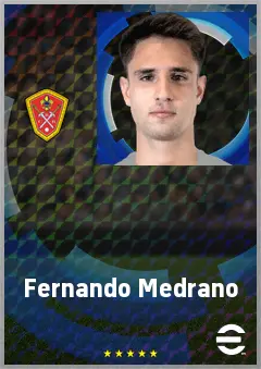 Fernando Medrano eFootball 2026 player card, 69 OVR LB