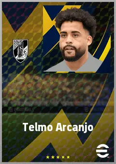Telmo Arcanjo eFootball 2026 player card, 71 OVR RMF