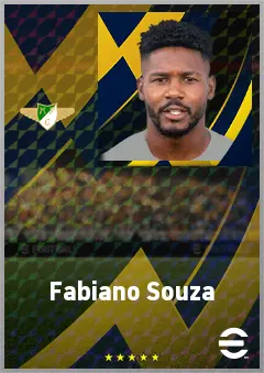 Fabiano Souza eFootball 2026 player card, 69 OVR RB