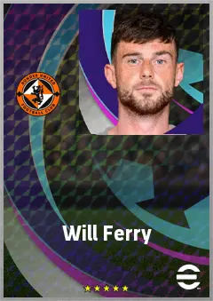 Will Ferry eFootball 2026 player card, 70 OVR LMF