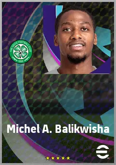 Michel A. Balikwisha eFootball 2026 player card, 72 OVR LWF