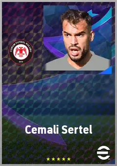Cemali Sertel eFootball 2026 player card, 68 OVR LB