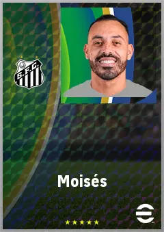 Moisés eFootball 2026 player card, 73 OVR LWF