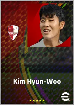 Kim Hyun-Woo eFootball 2026 player card, 66 OVR CB