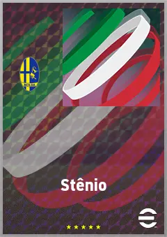 Stênio eFootball 2026 player card, 69 OVR LWF