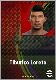 Tiburico Loreto eFootball 2026 player card, 56 OVR GK