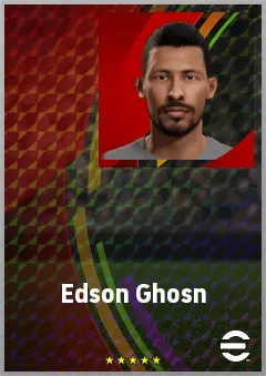 Edson Ghosn eFootball 2026 player card, 56 OVR RB