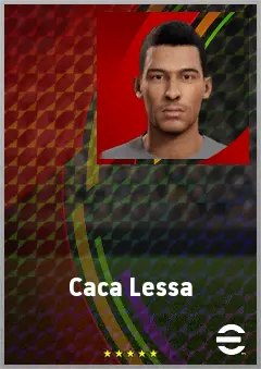 Caca Lessa eFootball 2026 player card, 60 OVR DMF