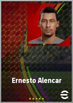 Ernesto Alencar eFootball 2026 player card, 56 OVR DMF
