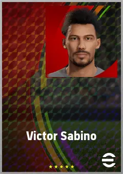 Victor Sabino eFootball 2026 player card, 55 OVR GK