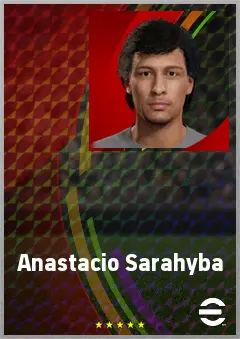 Anastacio Sarahyba eFootball 2026 player card, 56 OVR RB