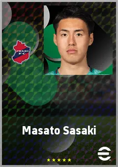 Sasaki Masato eFootball 2026 player card, 67 OVR GK