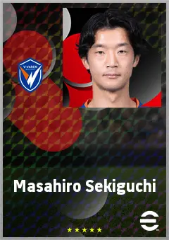 Sekiguchi Masahiro eFootball 2026 player card, 66 OVR RMF