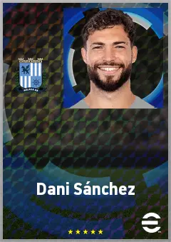 Dani Sánchez eFootball 2026 player card, 67 OVR LB
