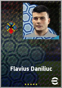 Flavius Daniliuc eFootball 2026 player card, 72 OVR CB